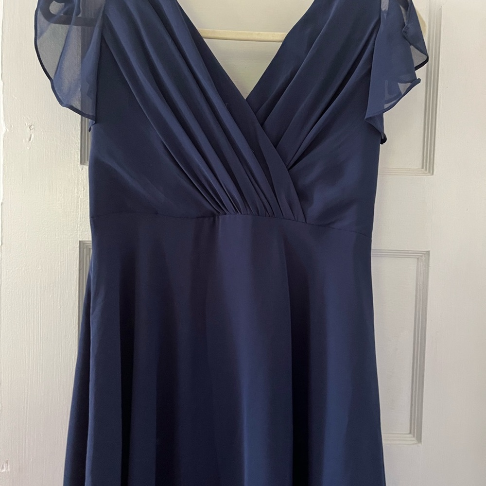 David's Bridal Midnight Gown